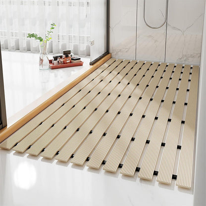 Rutschfeste Duschmatte 122x61 cm – Moderne Entwässerung mit Haken