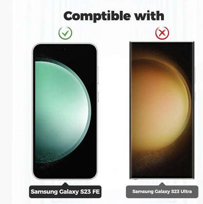 Samsung Galaxy S23 FE Handykette Hülle Schwarz Stoßfest