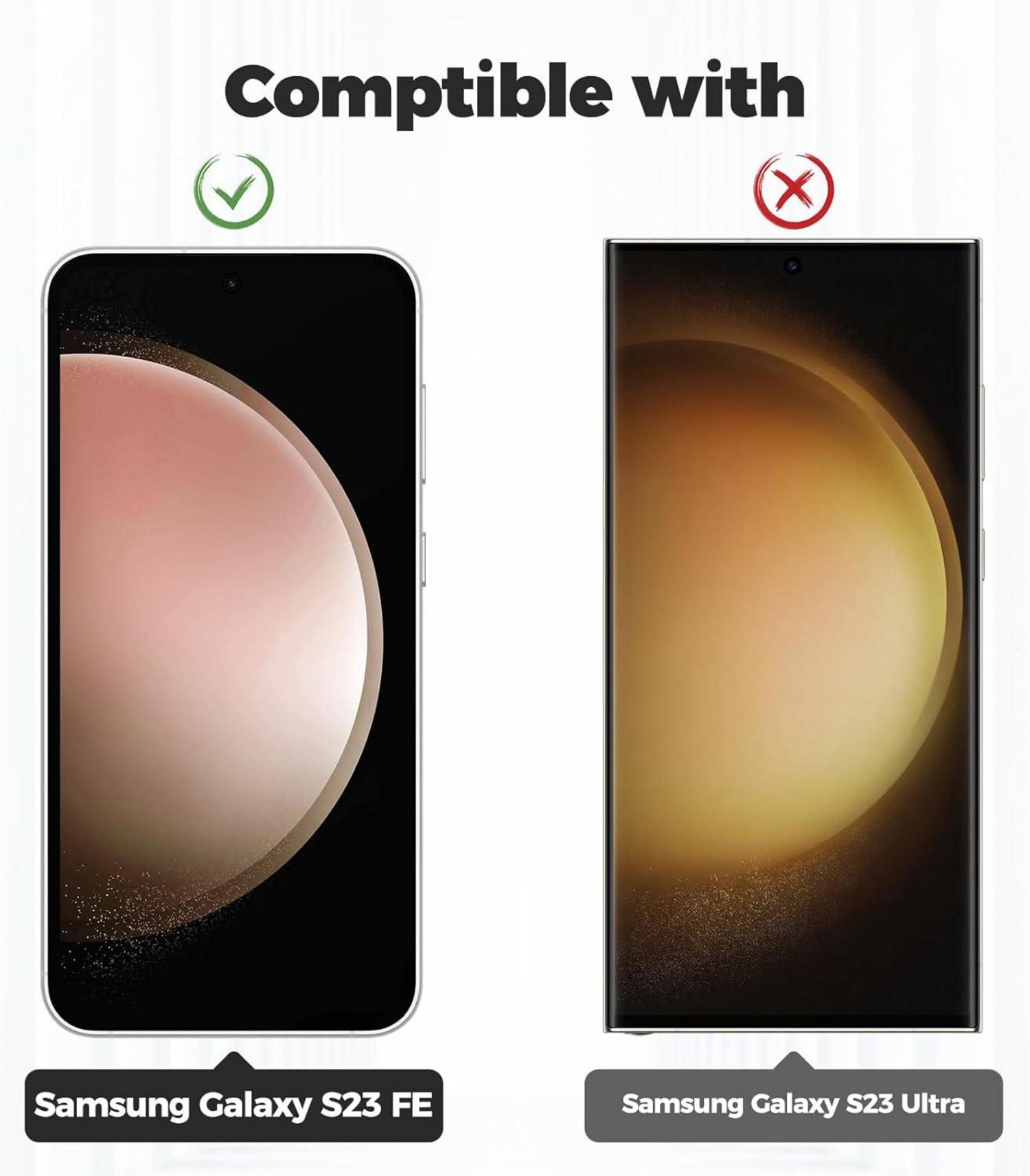 Samsung Galaxy S23 FE Handykette Transparente Schutzhülle
