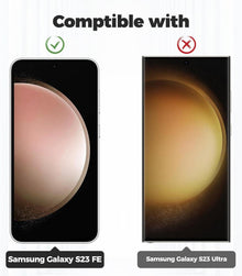 Samsung Galaxy S23 FE Handykette Transparente Schutzhülle