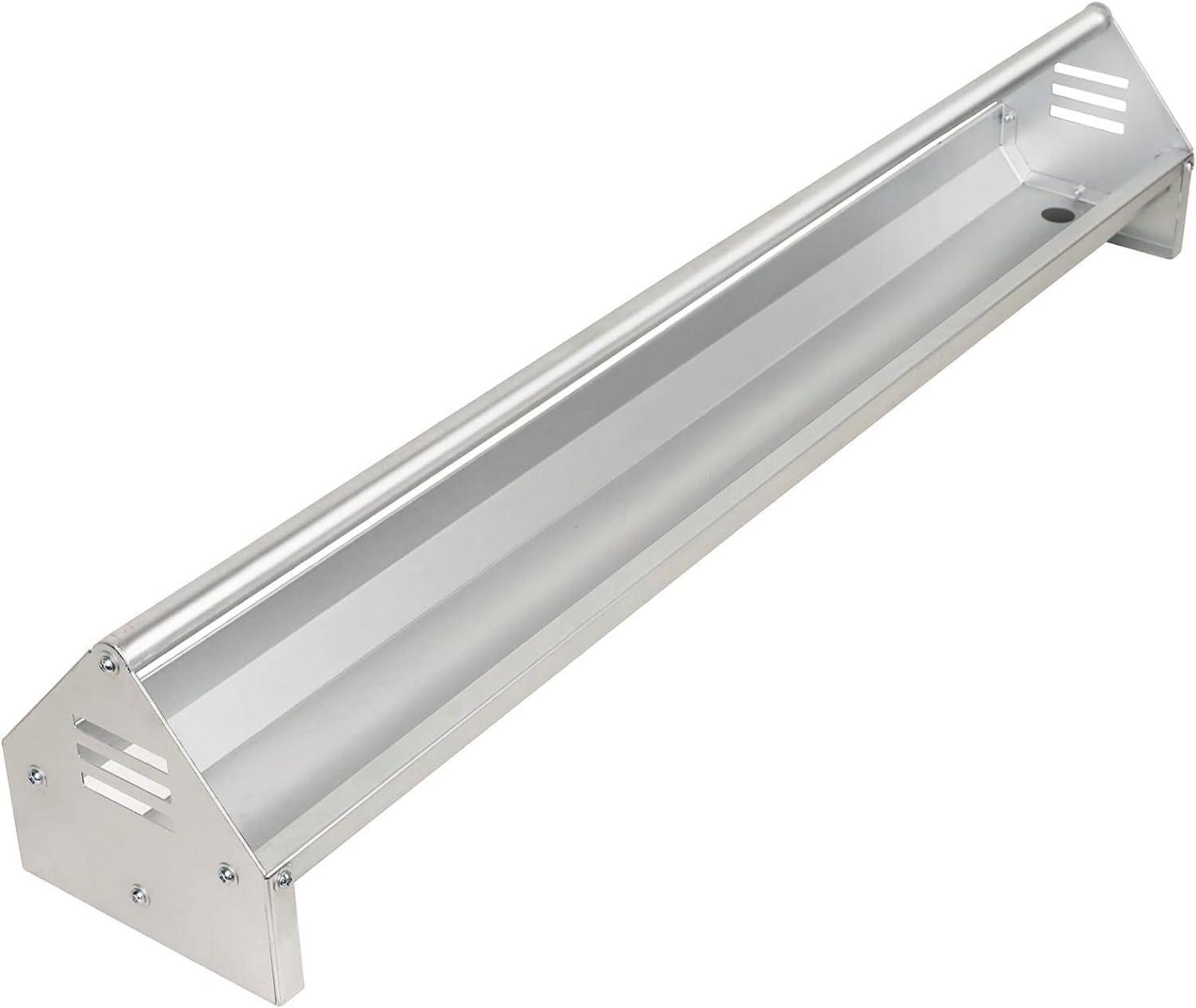 Hühner-Futtertrog mit Querstange 114,5 cm verzinkt robust reinigungsfreundlich #B809A01