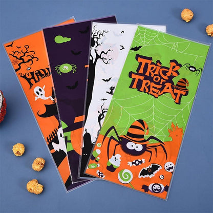 52PCS Halloween Süßigkeiten Tüten Set Tasche Goodie Bags