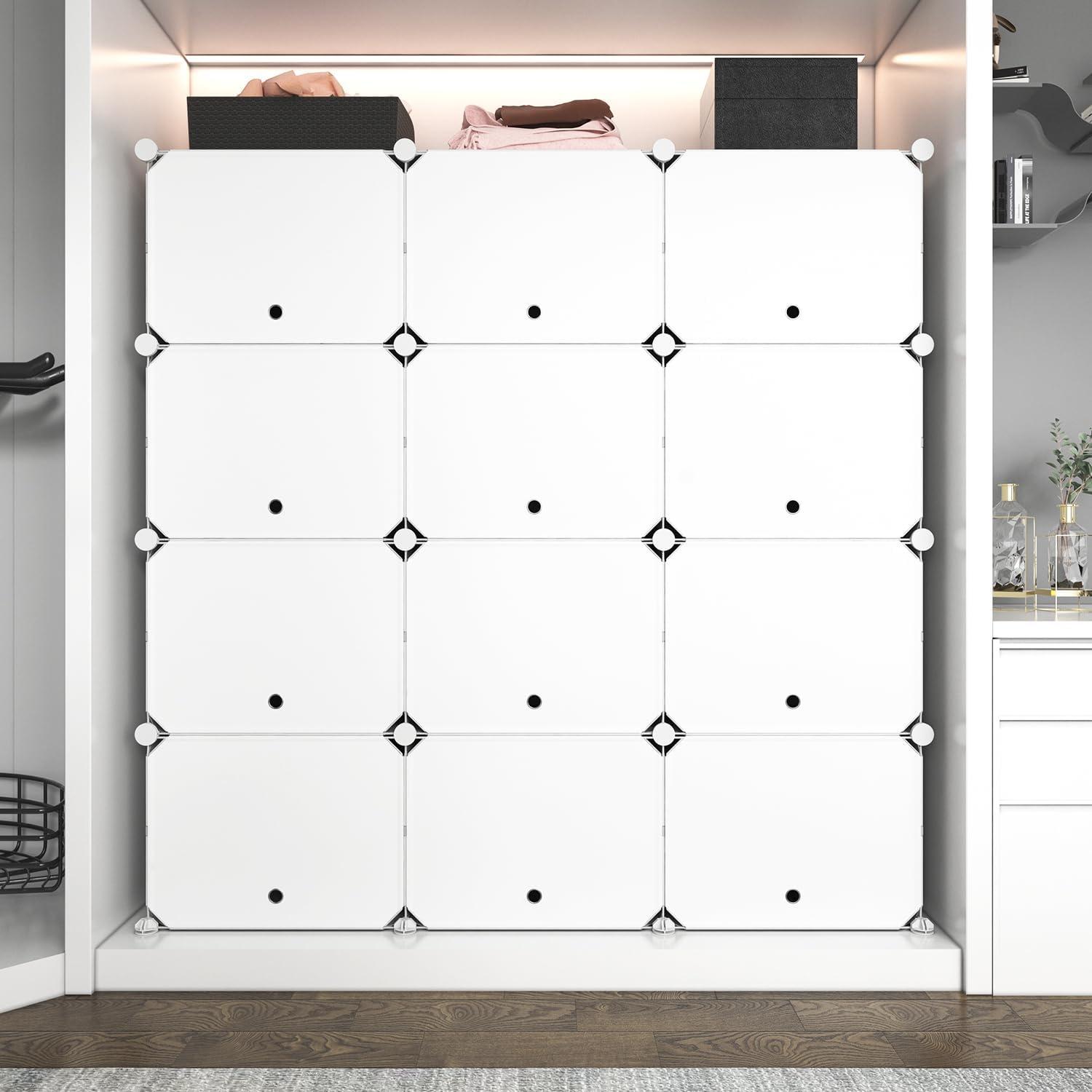 Schuhregal 8 Etagen Organizer 48 Paar Schuhschrank Tragbar
