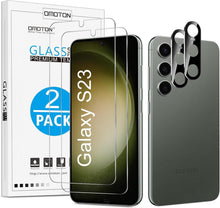 Panzer Schutzglas für Samsung Galaxy S23, 2+2 Stück
