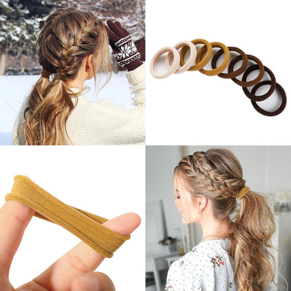30 Stück Haargummi Damen Elastisch Zopfgummi Pferdeschwanz Haarbänder