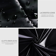 Wasserdichtes Lack Sex Bettlaken 200x130cm, Fesseln Set