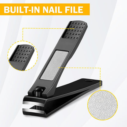 Nagelknipser Set für dicke Nägel, Edelstahl, ergonomisches Design