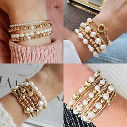 720 Stück Perlen Auffädeln Kit Armbänder Selber Machen Mädchen Schmuck DIY