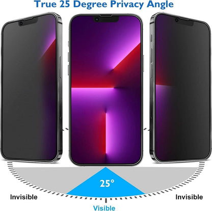 Mothca Sichtschutzfolie Matt iPhone 12 Pro Privacy Panzer