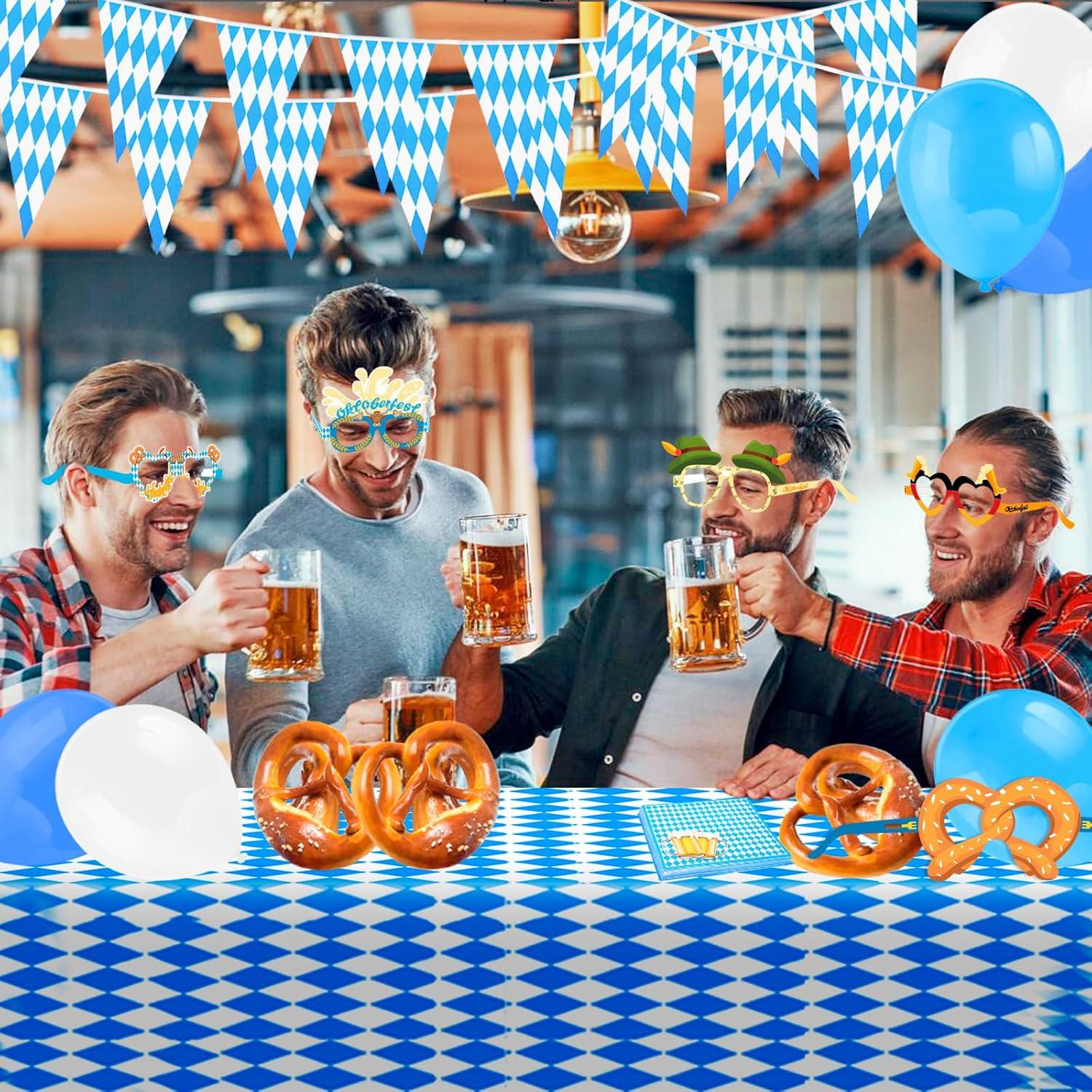 Oktoberfest Deko Set Bayrische Wiesn Party Bayern 59 Teile