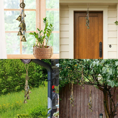 Harmonisches Hexenglocken Windspiel 38mm Metall Garten