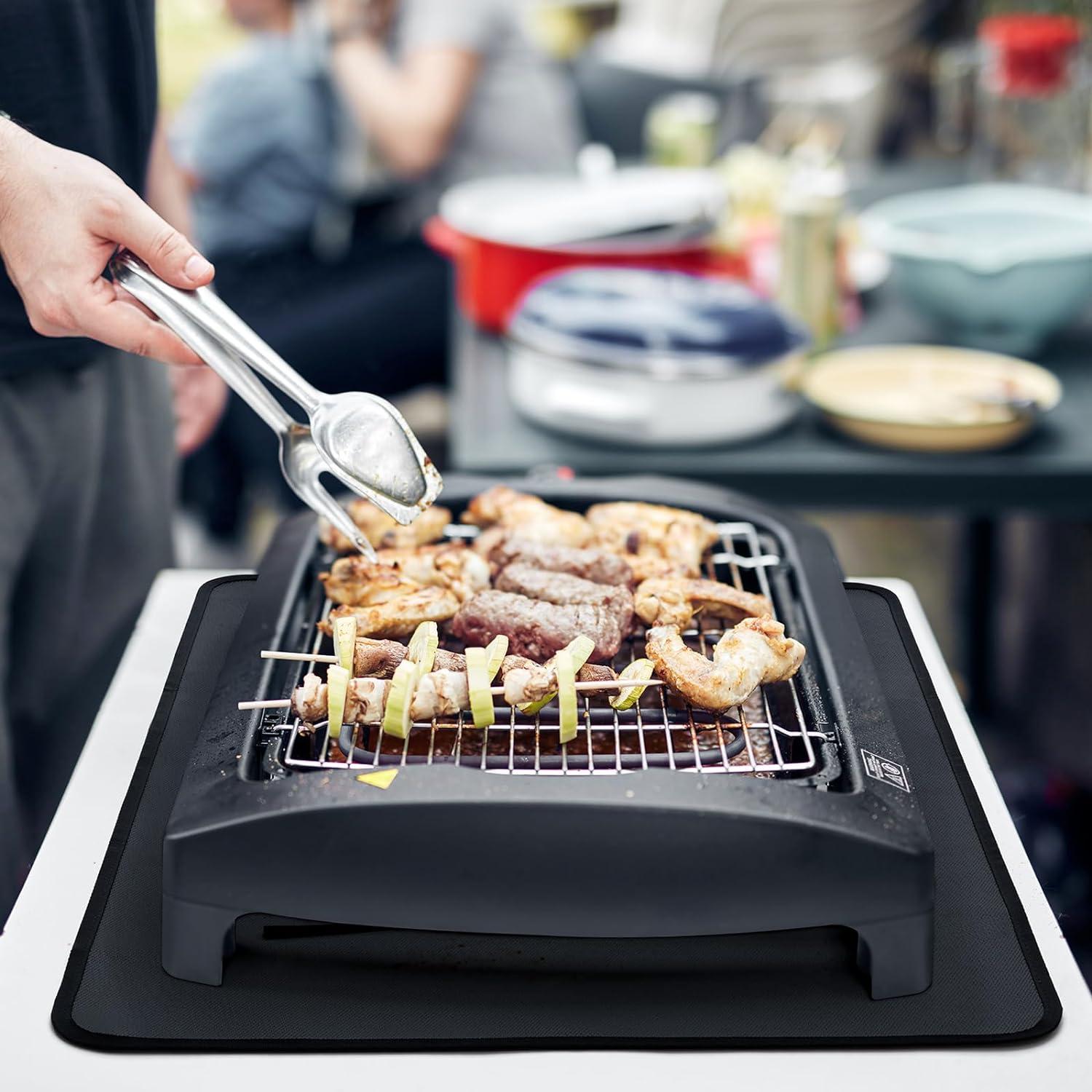 FLASLD Hitzebeständige Grillmatte Blackstone Outdoor