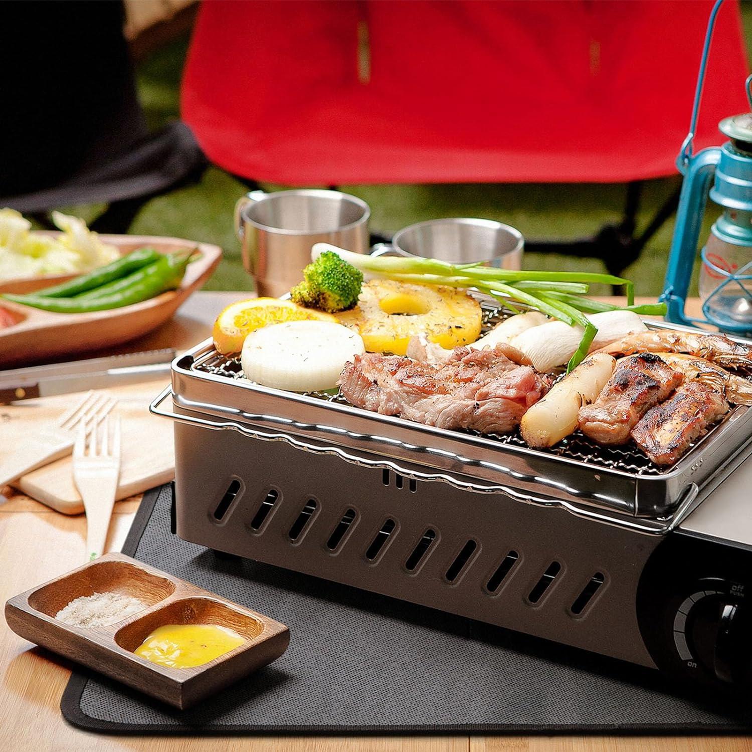 Hitzebeständige Grillmatte für Blackstone Grill FLASLD – Feuerfest, wasserdicht, 61 x 91,4 cm