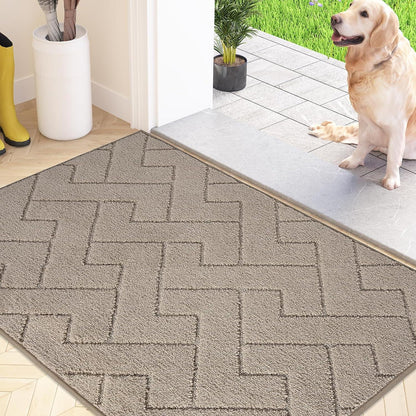 Schmutzfangmatte Fußmatte waschbar Sauberlaufmatte Hund Eingang