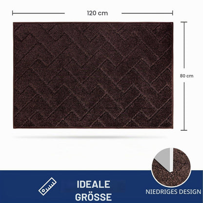 Schmutzfangmatte 80x120 cm – Rutschfest & Waschbar