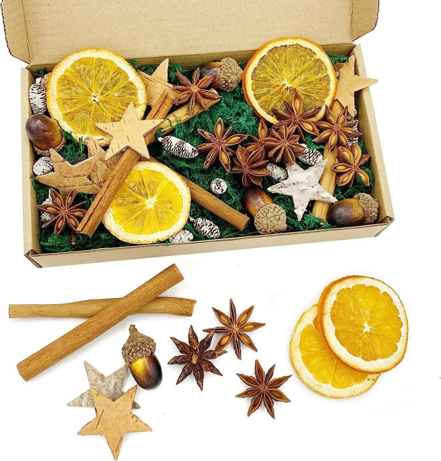 52-teiliges Weihnachtsdeko Adventskranz Bastelset