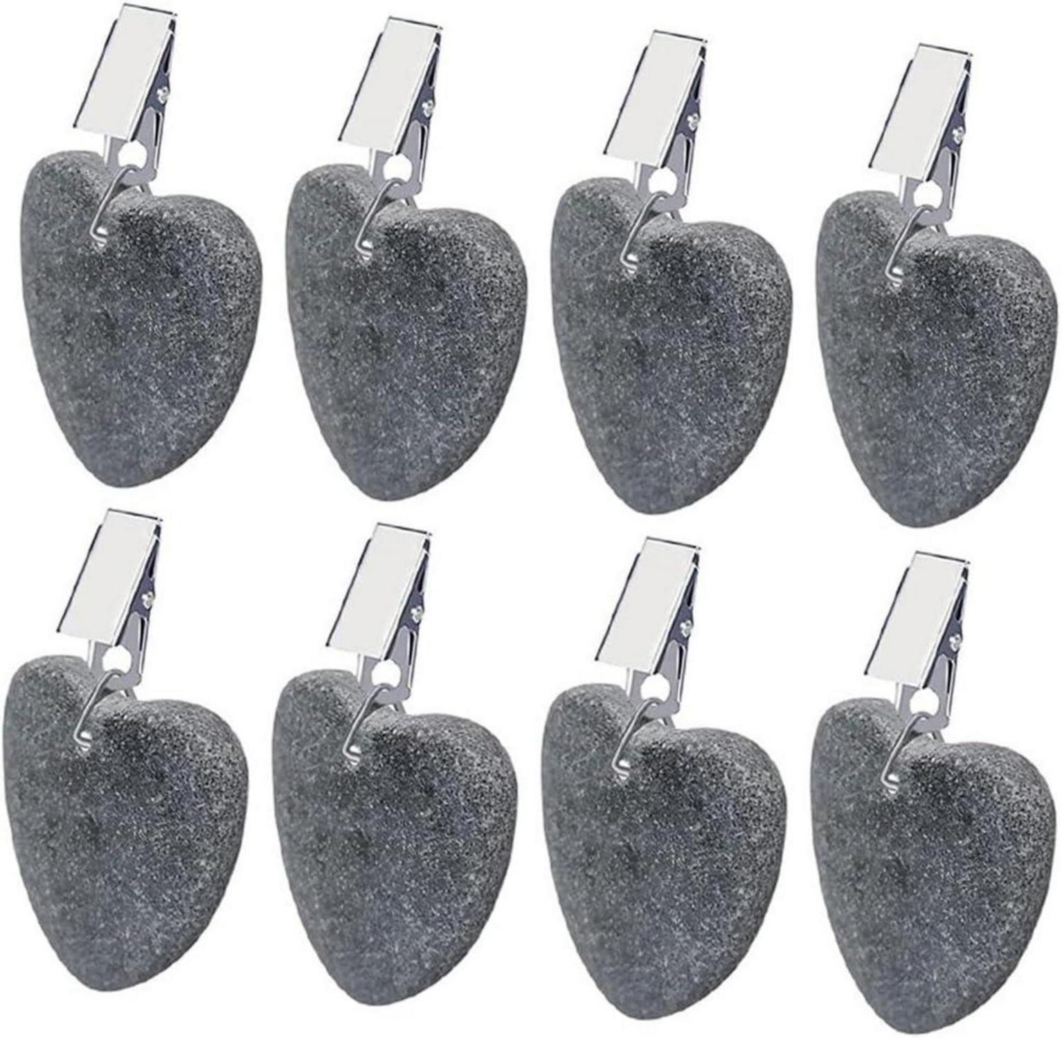 Tischdeckenbeschwerer Clips 8er Set für Party Hochzeit Garten