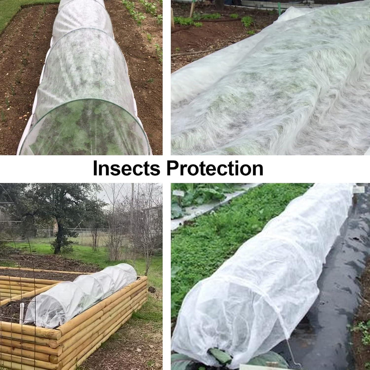 Wintervlies Pflanzen Frostschutz 30g/m² 1m x 10m Gartenvlies