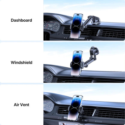 Auto Handyhalterung mit verbessertem Saugnapf und