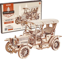 3D Holzpuzzle Modellbau Vintage Oldtimer Auto DIY Bausatz