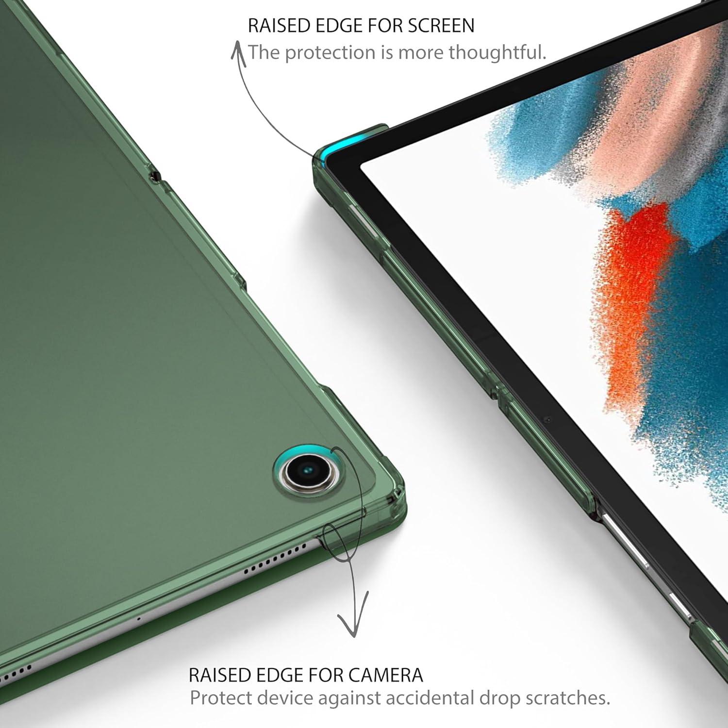 EasyAcc Samsung Galaxy Tab A8 2022/2021 Hülle Dunkelgrün