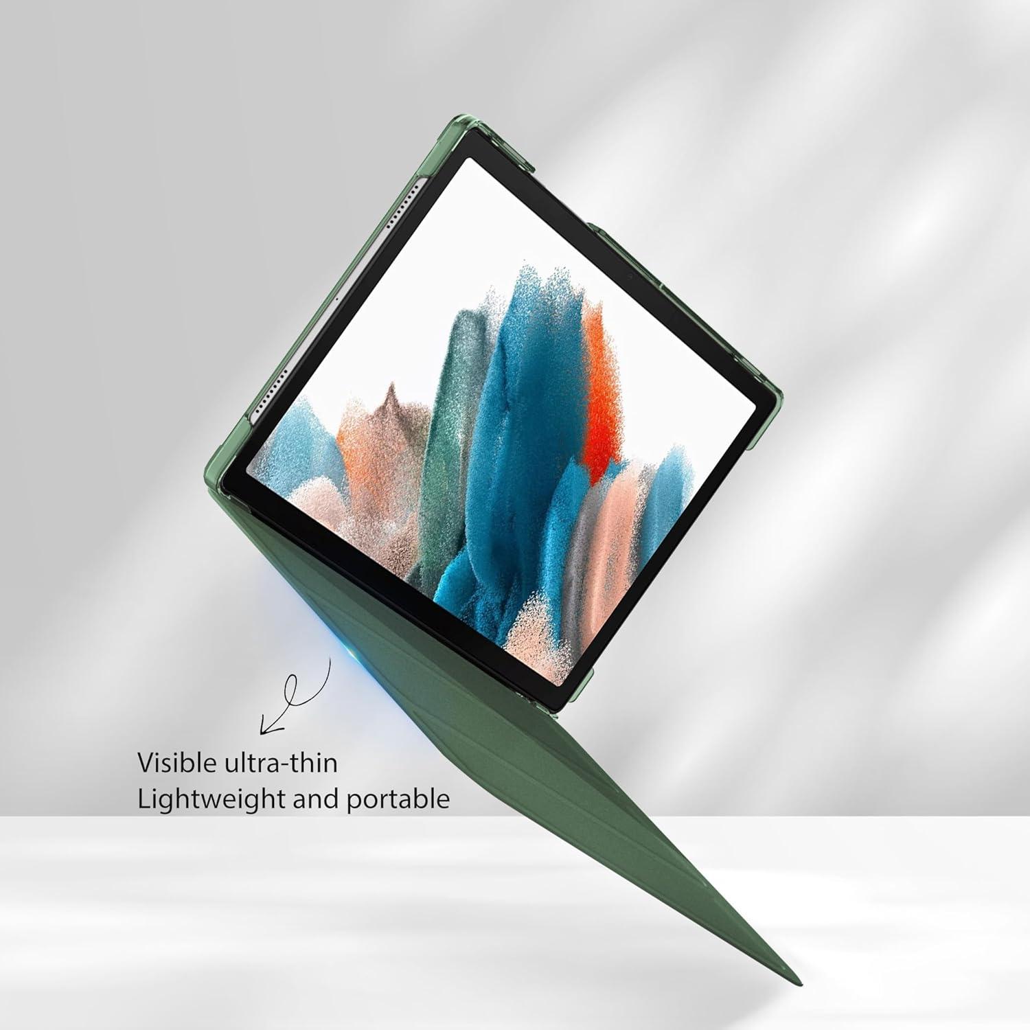 EasyAcc Samsung Galaxy Tab A8 10,5 Hülle Ultra Dünn mit Standfunktion