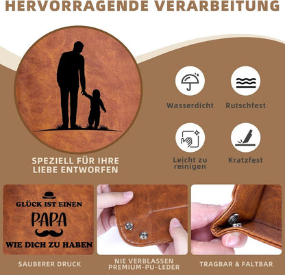 Leder Organizer Ablage Tablett Geschenke Papa Weihnachten