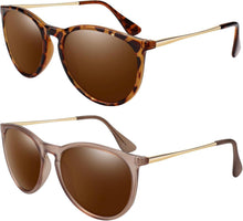 Polarisierte Retro Sonnenbrille UV400 Schutz Vintage Design