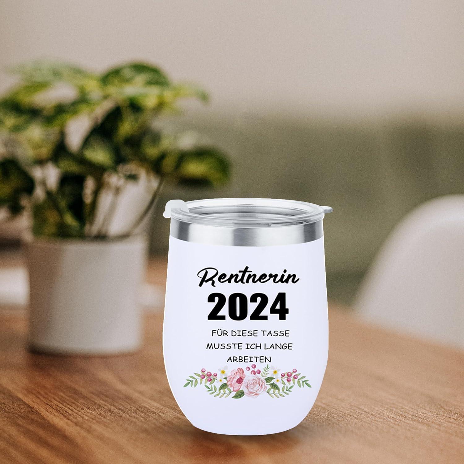 Ruhestand Geschenk Frau Cupcake Socken Kaffeebecher To Go 350ml