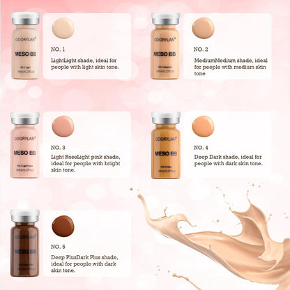 BB Pigment Glow Serum Starter Kit Hyaluronsäure Niacinamid Peptide 8ml