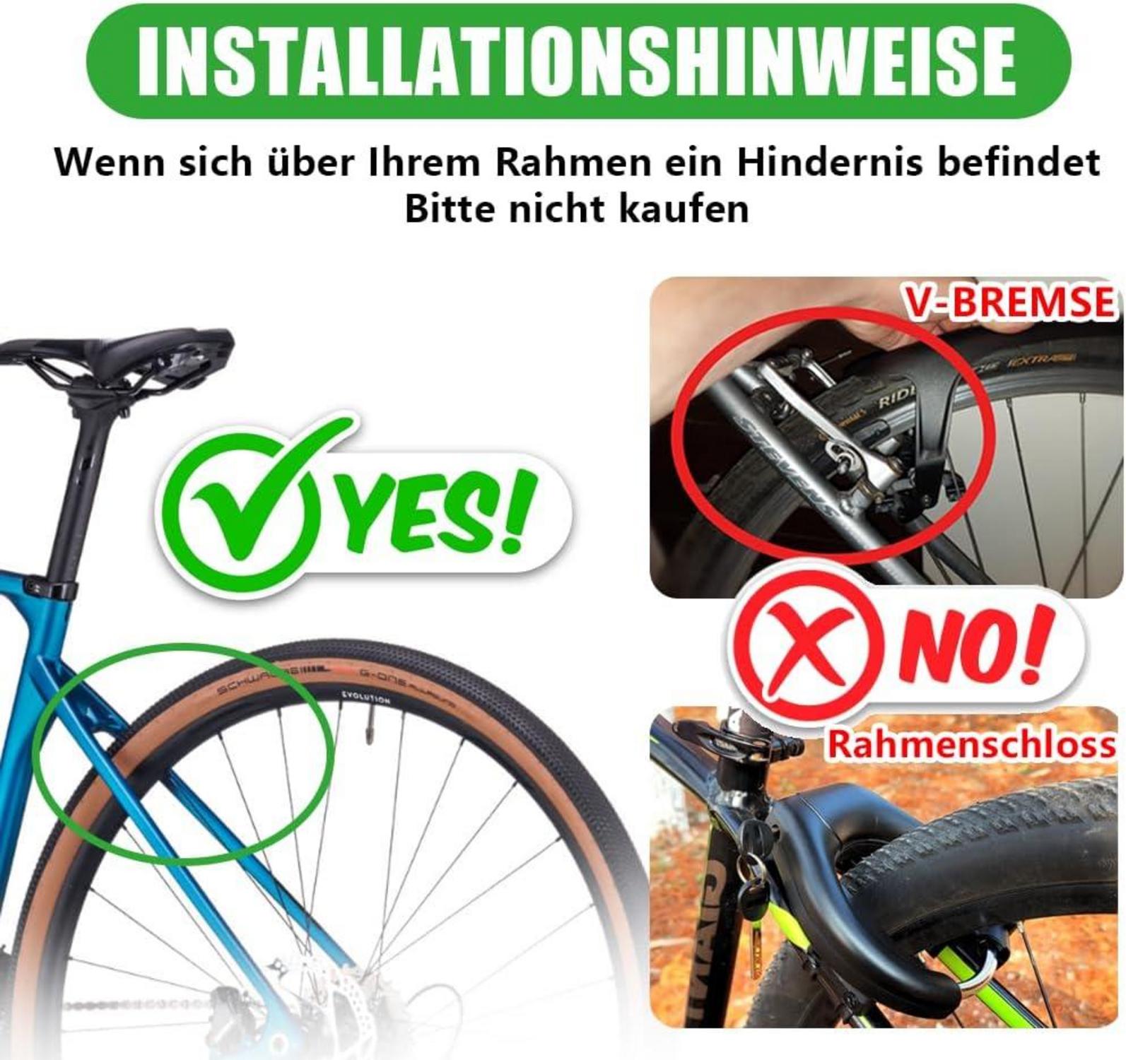 RBRL Fahrrad Schutzblech Set 28 Zoll Universal Mudguards verstellbar