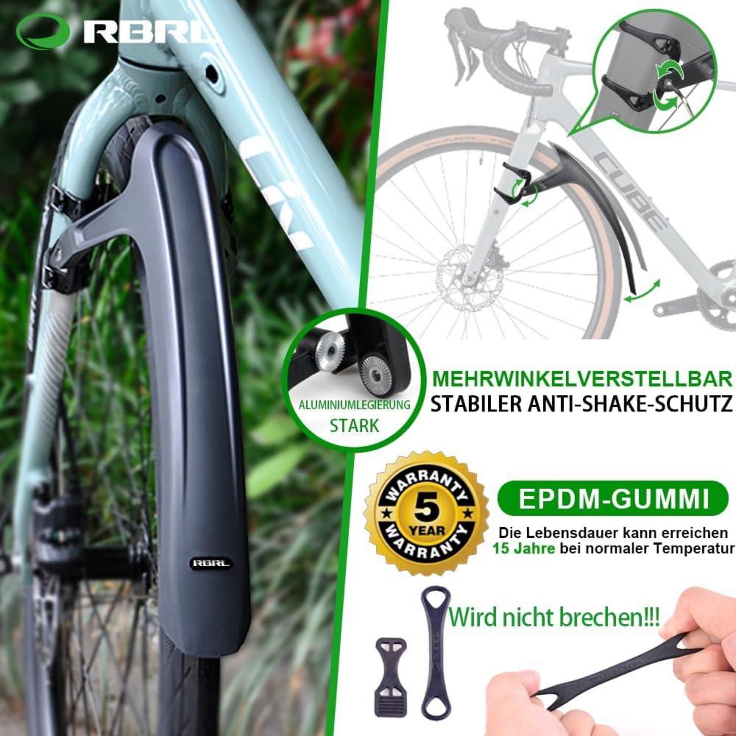 Fahrrad Schutzblech Set 28 Zoll Verstellbar Universal Mudguard