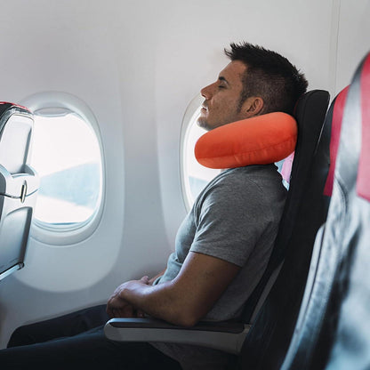 Reisenackenstütze Memory Foam – Komfortables Reisekissen für Flugzeug & Auto