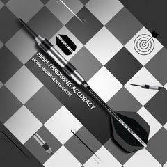 Dartpfeile Set Metallspitze 6 Stück 20g Profi Steeldarts 9 Aluminium