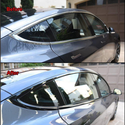 Schwarz Glänzende Autofolie 10x900cm – Hochwertiger Vinyl Wrap