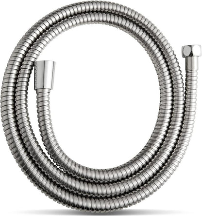 Edelstahl Duschschlauch Hochdruck Knickschutz Brauseschlauch 1,8m