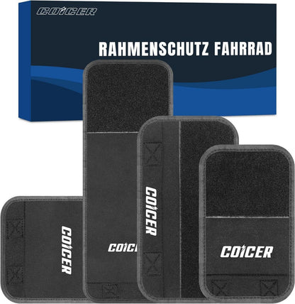 Fahrrad Rahmenschutz 4er Set Transportschutz Carbon Rahmen Schutz