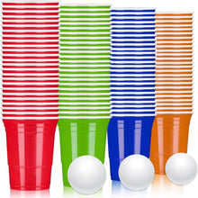 Wiederverwendbare 480ml Bier Pong Becher Set mit 100 Stück & 10