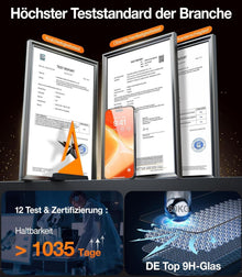 TORRAS iPhone 15 Panzerglas 9H+ Militärzertifiziert 2 Stück