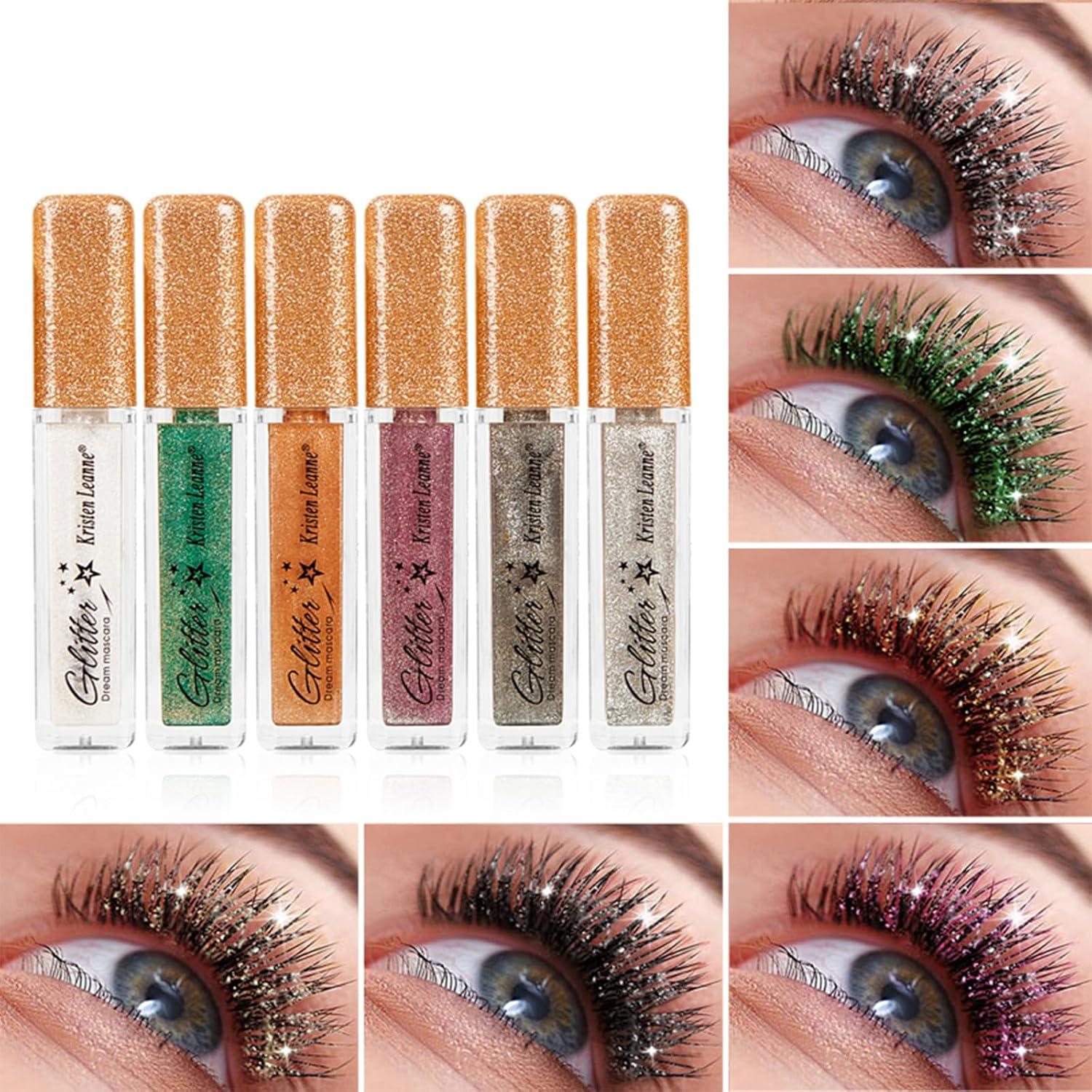 Diamant Glitter Mascara Topper Volumen 4D Wimperntusche