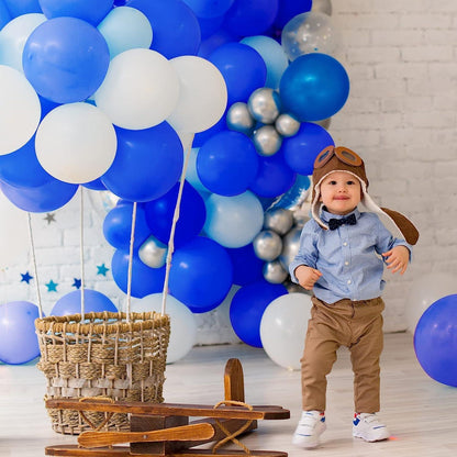 Luftballon Girlande Blau 120 Stück für Geburtstag Party Hochzeit