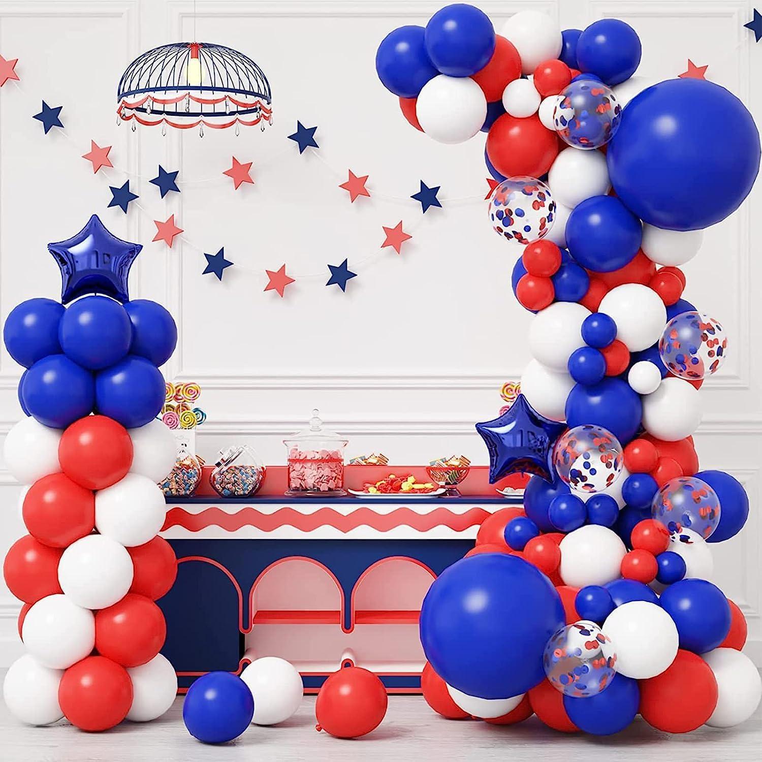 Blau Luftballons 120 Stück Ballon Girlande Set Party Hochzeit Deko 5 10 12 18
