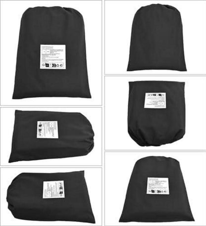 16er Packung Einweg-Tischdecken Schwarz 137x274cm Premium Qualität wasserdicht für Geburtstag Party Hochzeit Grillsaison