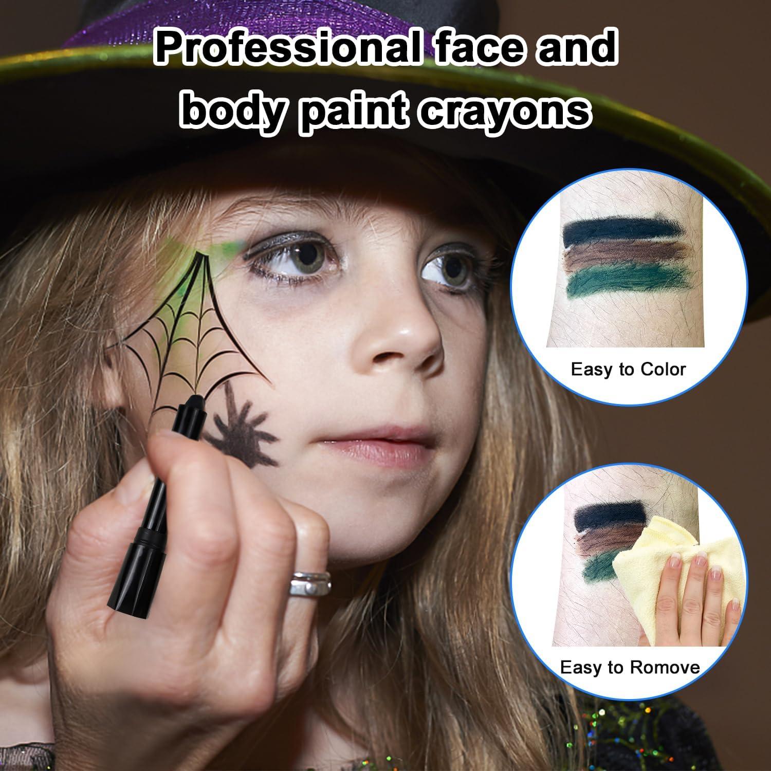 Kinderschminke Set 3 Farben Fasching Halloween Make-up_SAFE & ungiftig