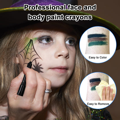 Kinderschminke Set 3 Farben Fasching Halloween Make-up_SAFE & ungiftig