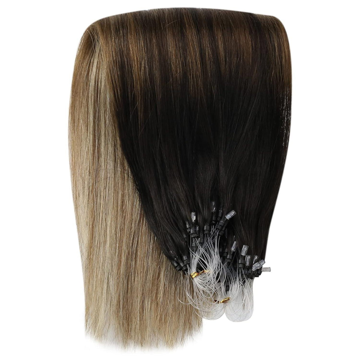 Echthaar Balayage Extensions Braun Blond 55cm