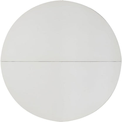 Moderner runder Esstisch weiß 80x80cm – Küchentisch für 2-4 Personen