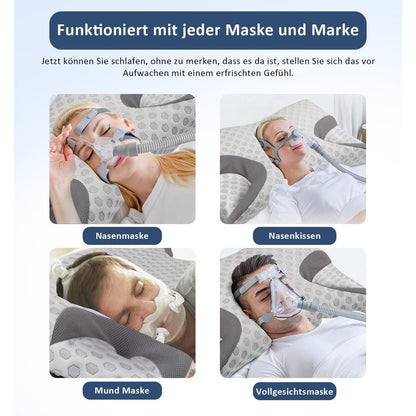 CPAP-Kissen für Seitenschläfer mit Nackenstütze, Memory Foam
