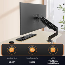 Monitor Halterung 1 Monitor 17-27 Zoll Höhenverstellbar