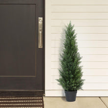 Künstlicher Zedernbaum 95 cm im Topf 2er Set - Kunstpflanze